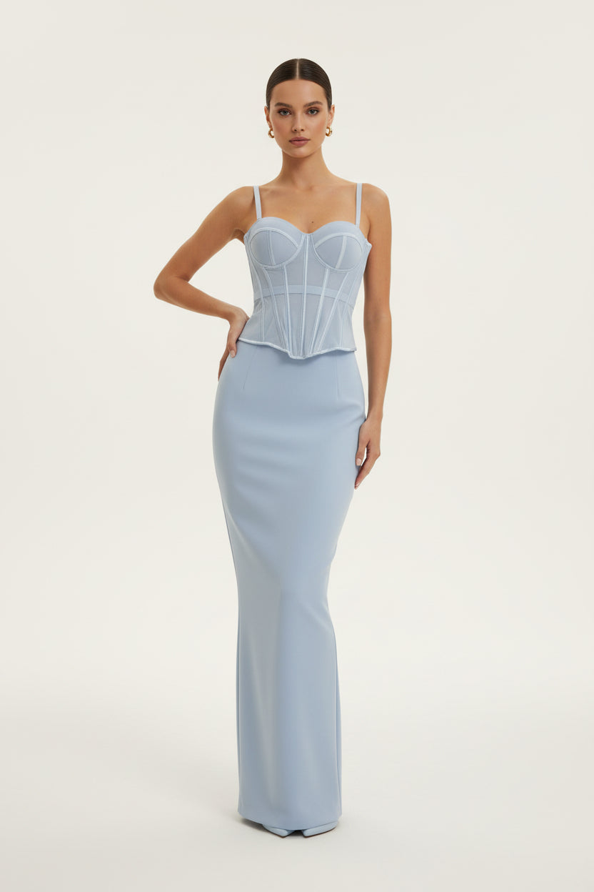 The Azure Ethereal Corset | NADIVA Special Collection