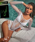 White glow in the dark body top