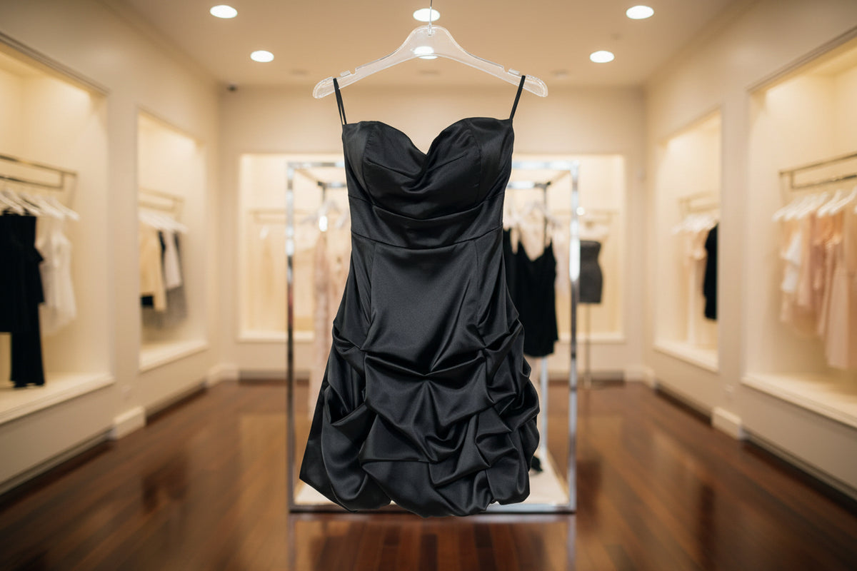 The Seraphine | Tiered Organza Ruffle Mini Dress