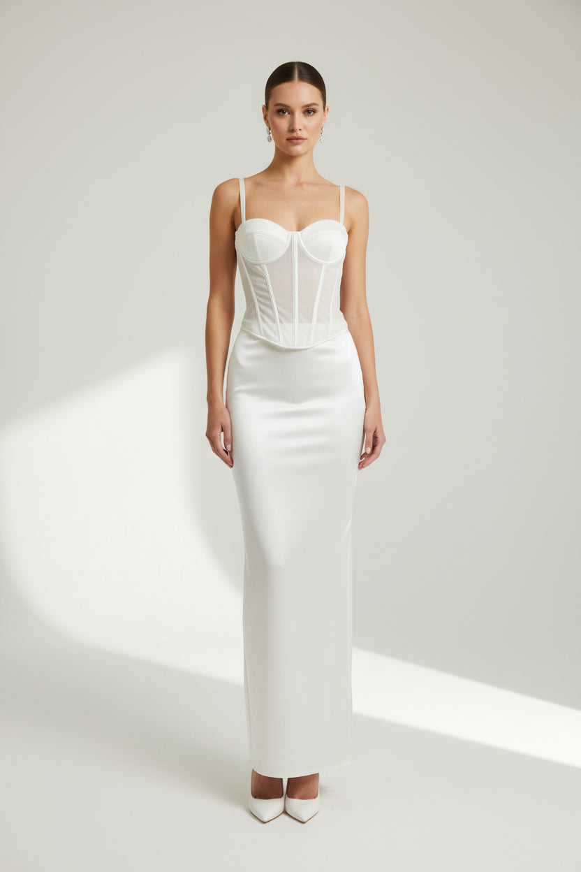 The Alabaster Ethereal Corset | NADIVA Special Collection