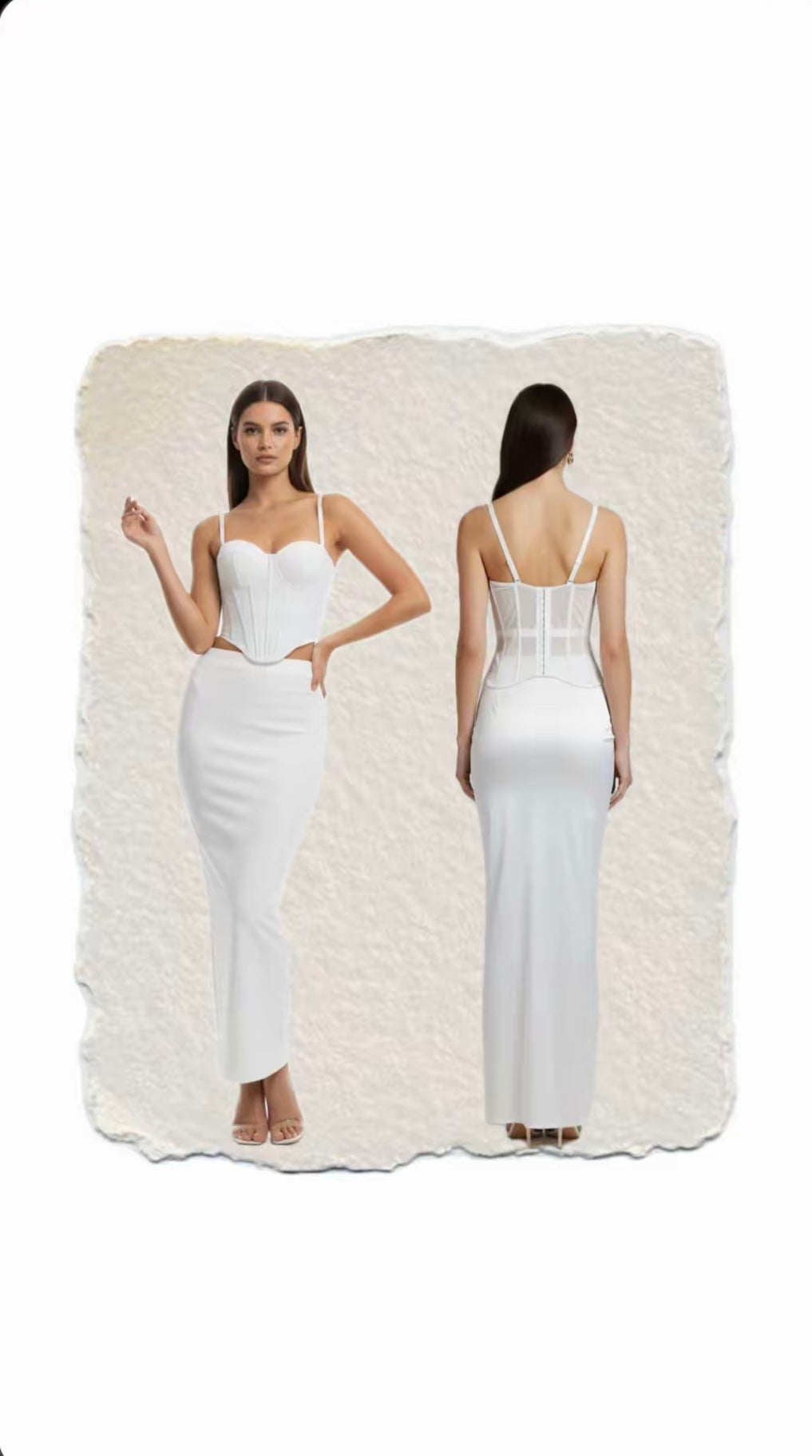 The Alabaster Ethereal Corset | NADIVA Special Collection