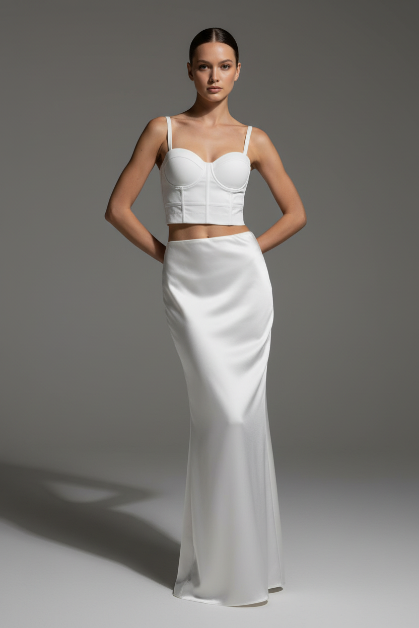 The Alabaster Muse | Architectural Sculpt Corset