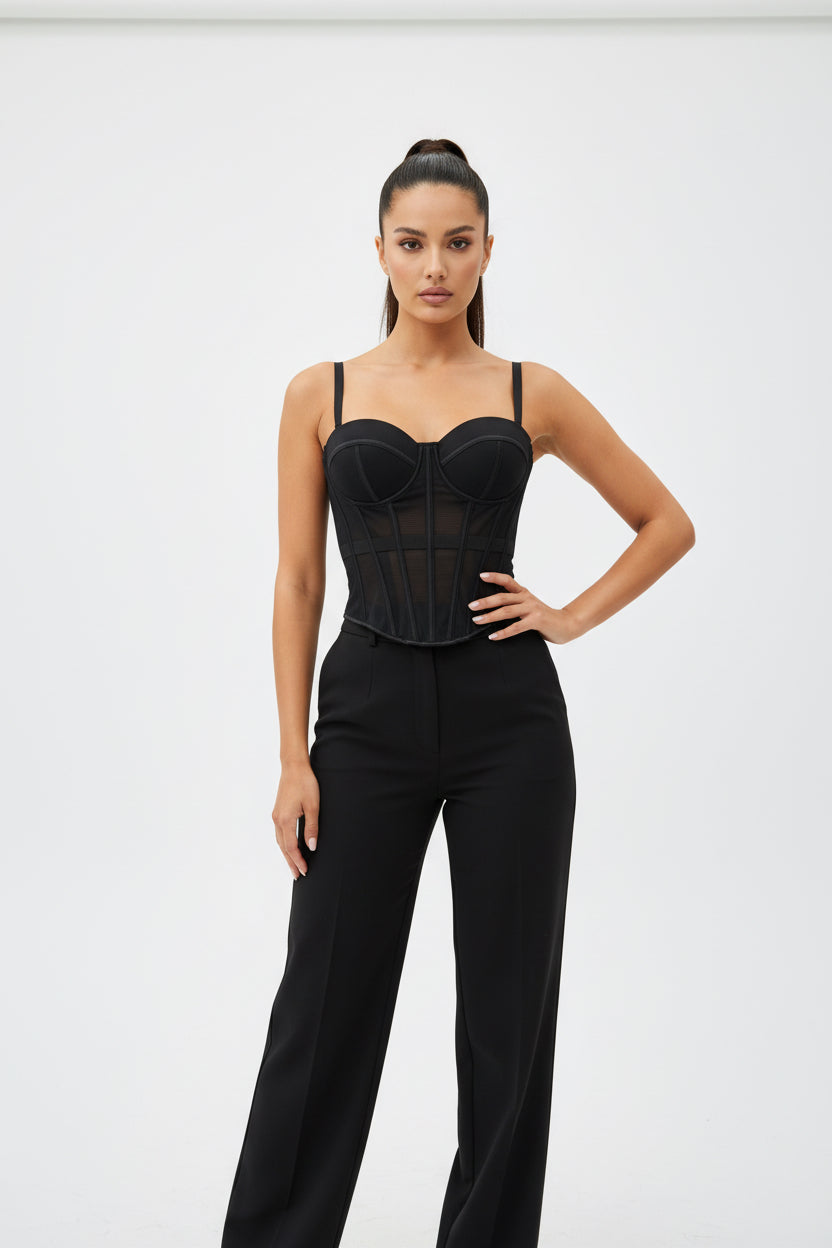The Midnight Onyx Ethereal Corset l NADIVA Special Collection