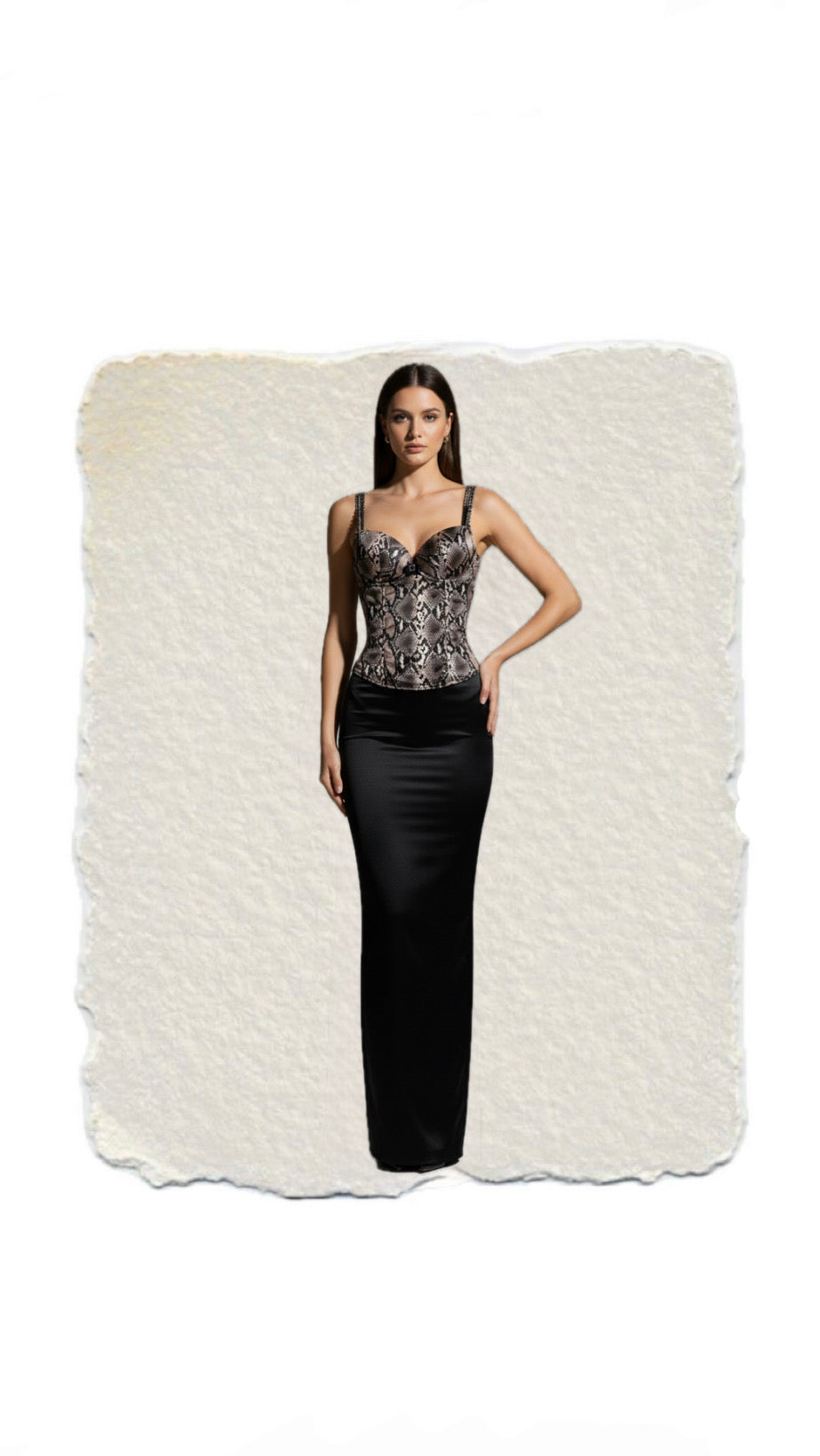 Wild Allure l Leopard Push-Up Corset