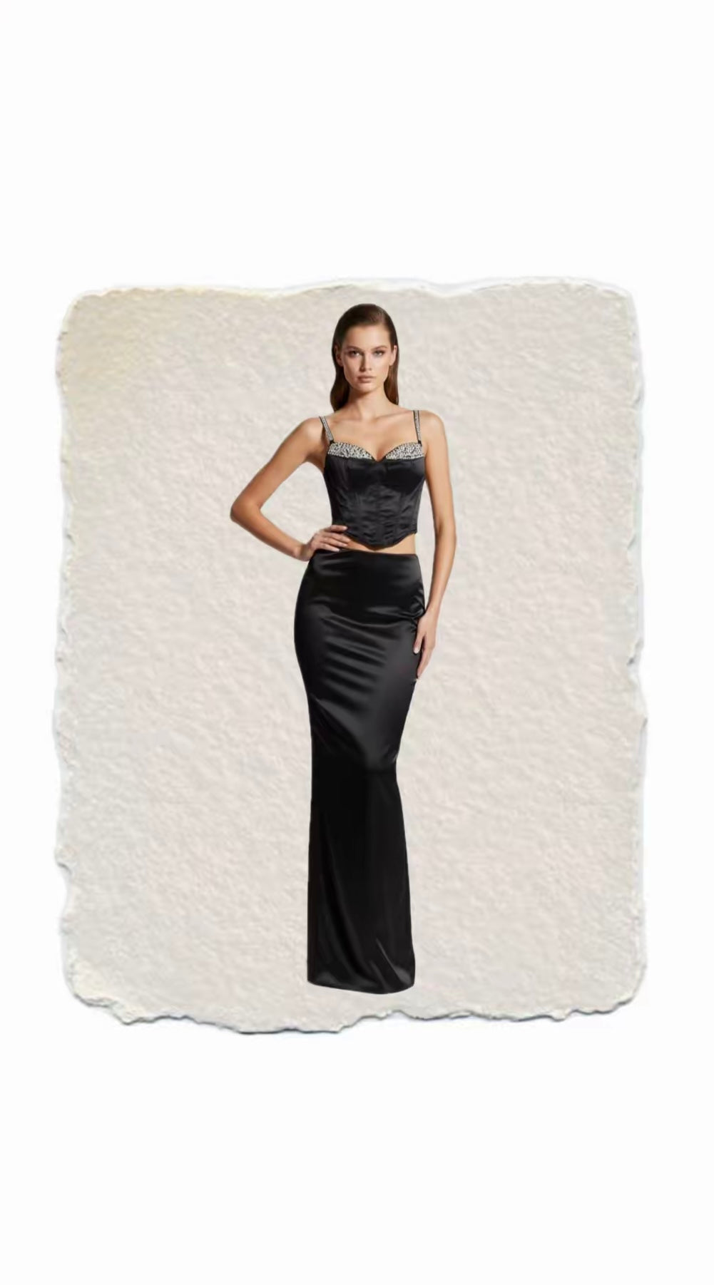 The Starlight Onyx Bustier  Corset | NADIVA private Vault