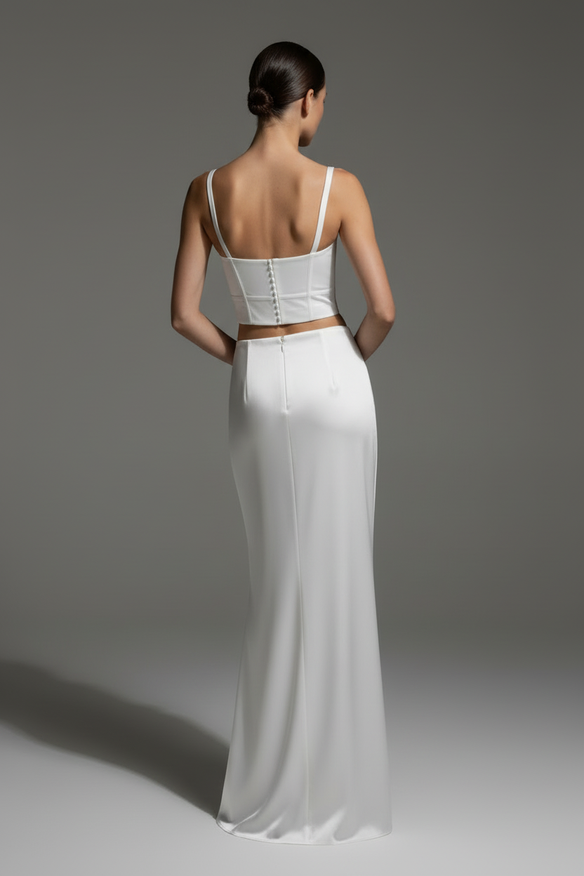 The Alabaster Muse | Architectural Sculpt Corset