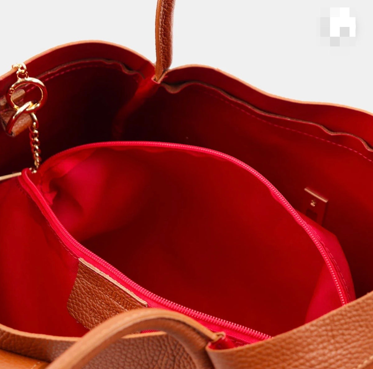 The Siena Suede & Leather Tote Bag