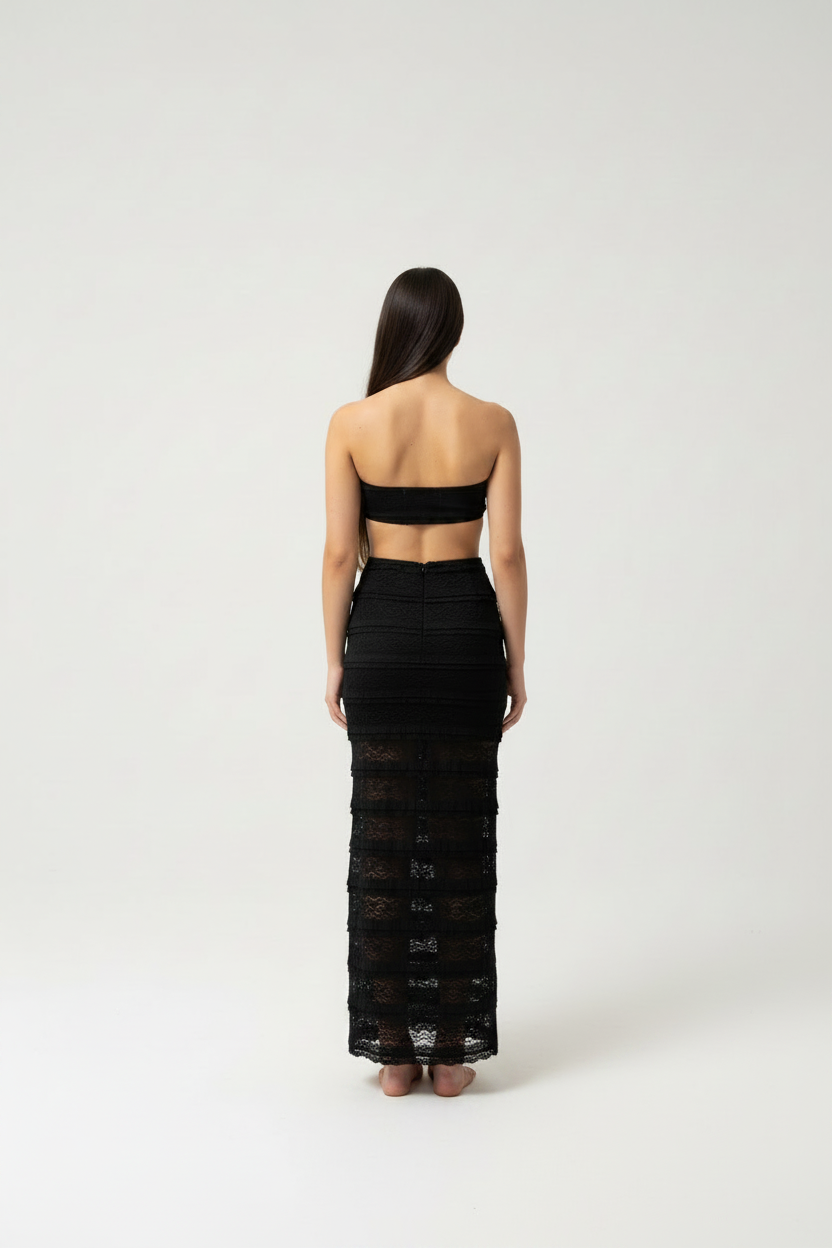 The Mediterranean Lace Maxi Set