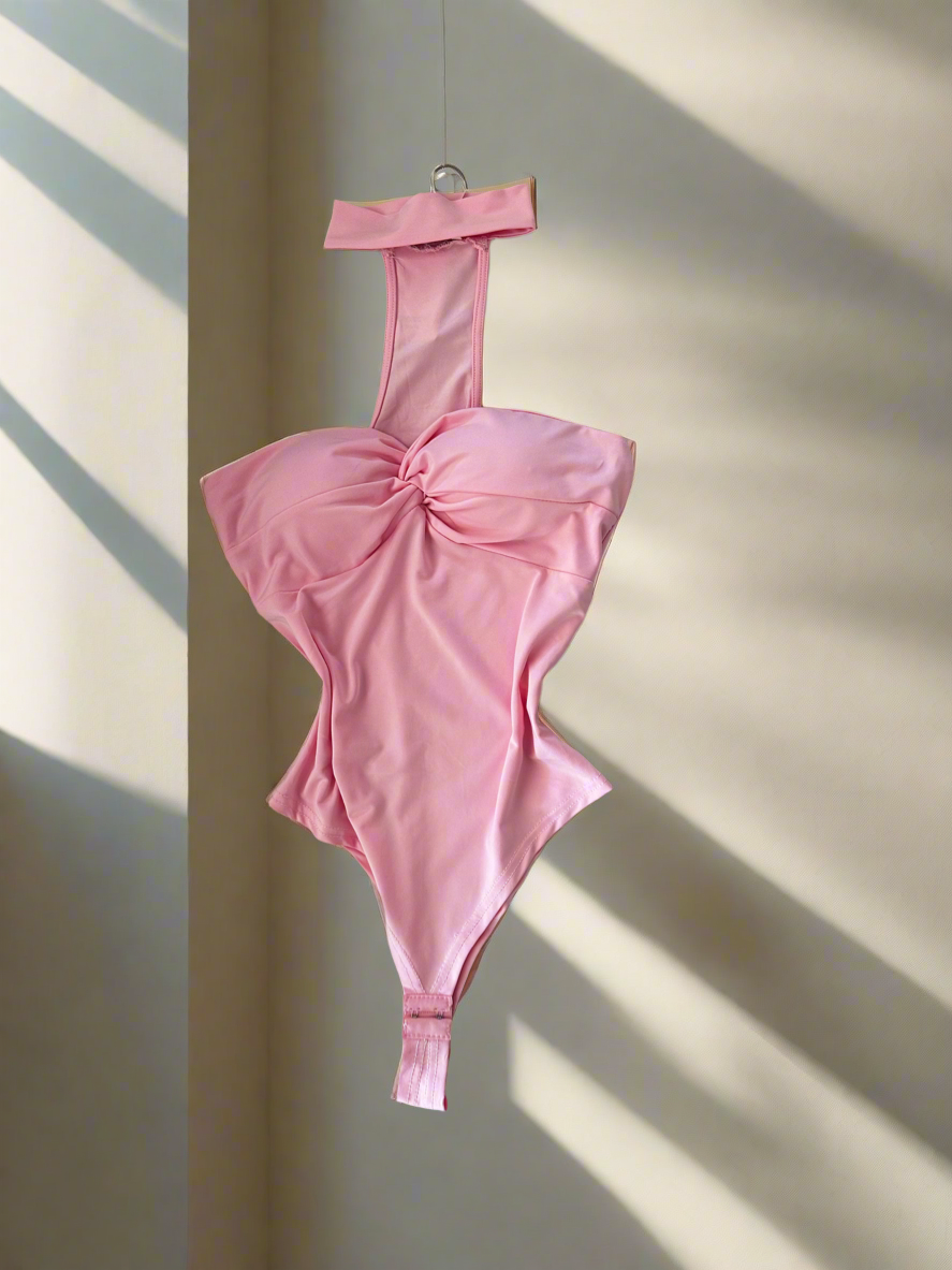 Strapless padded body top