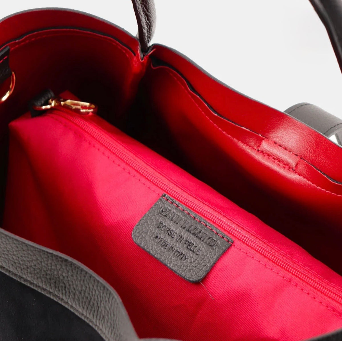 The Siena Suede & Leather Tote Bag