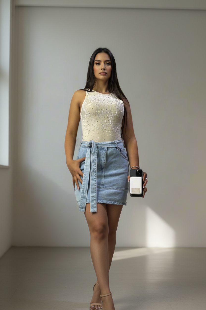 Bling body top