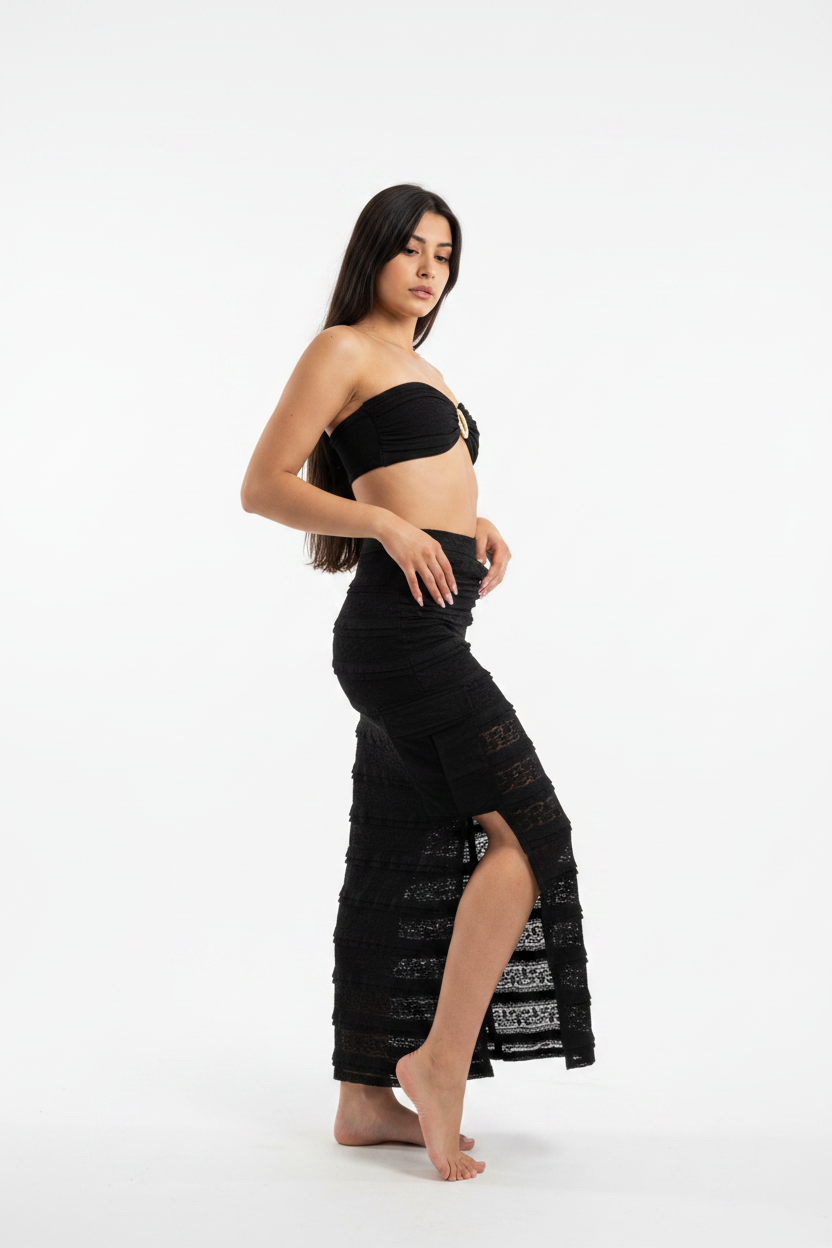 The Mediterranean Lace Maxi Set