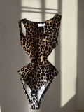 Leopard print body top