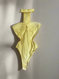 Strapless padded body top