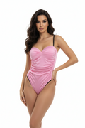 Pink body top