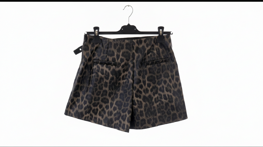 Leopard short-skirt