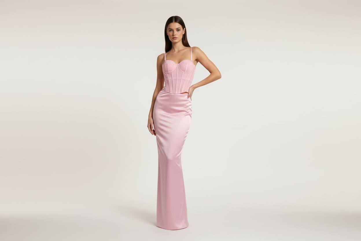 The Rose Quartz Ethereal Corset l NADIVA Special Collection