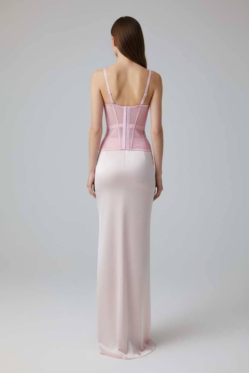 The Rose Quartz Ethereal Corset l NADIVA Special Collection
