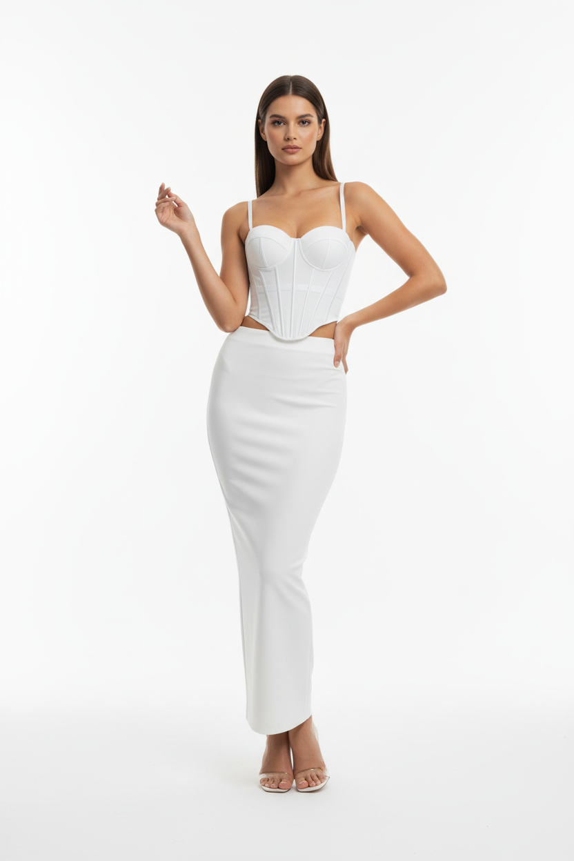 The Alabaster Ethereal Corset | NADIVA Special Collection