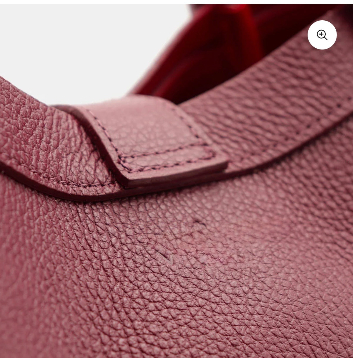 The Lucca Mini Belted Leather Tote | 100% Handcrafted in Italy