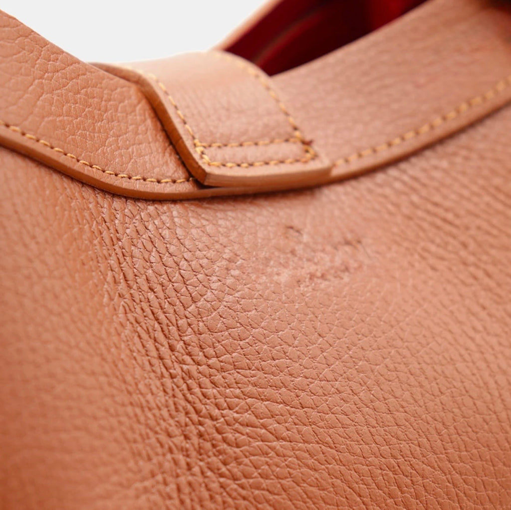 The Lucca Mini Belted Leather Tote | 100% Handcrafted in Italy