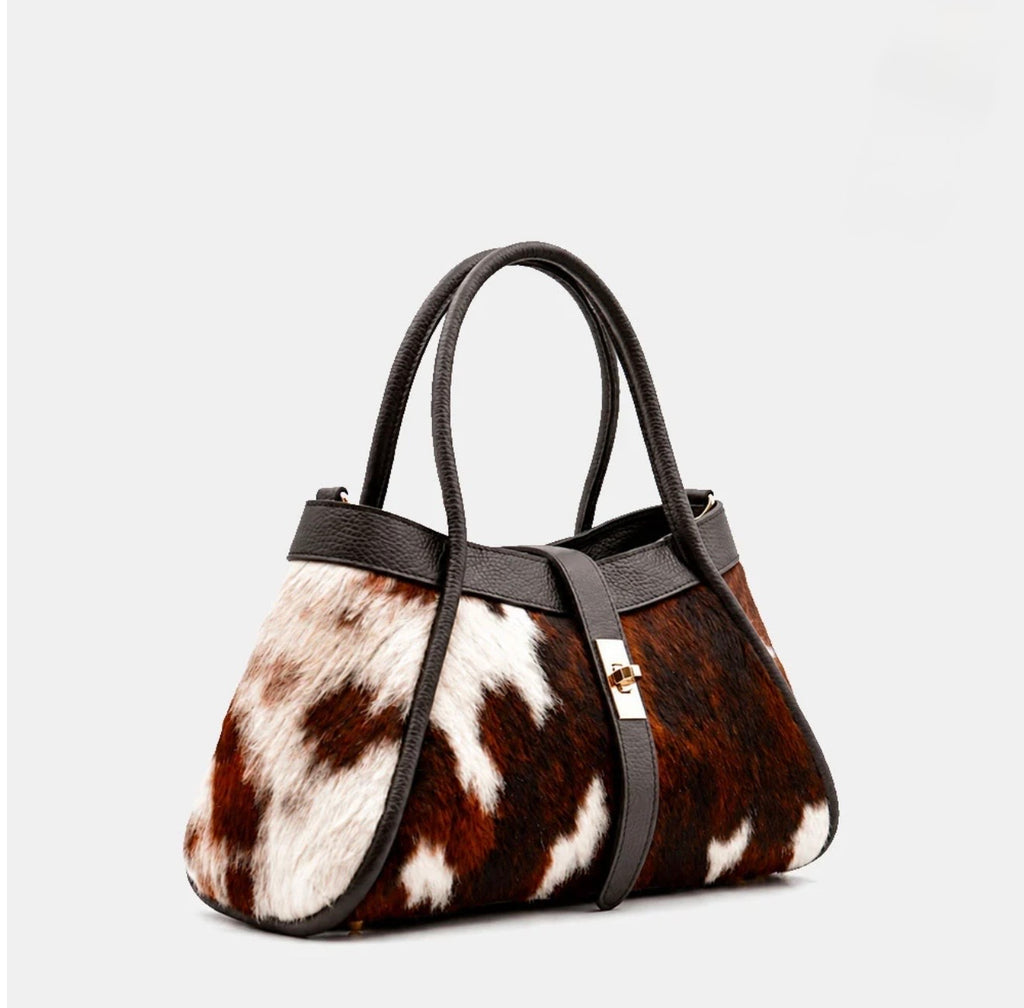 The Cortona Cavallino Tote | Limited Edition Handcrafted Italian Hair-on-Hide