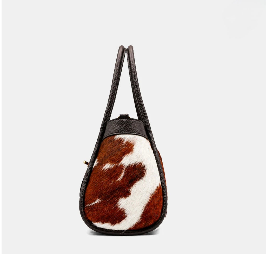 The Cortona Cavallino Tote | Limited Edition Handcrafted Italian Hair-on-Hide