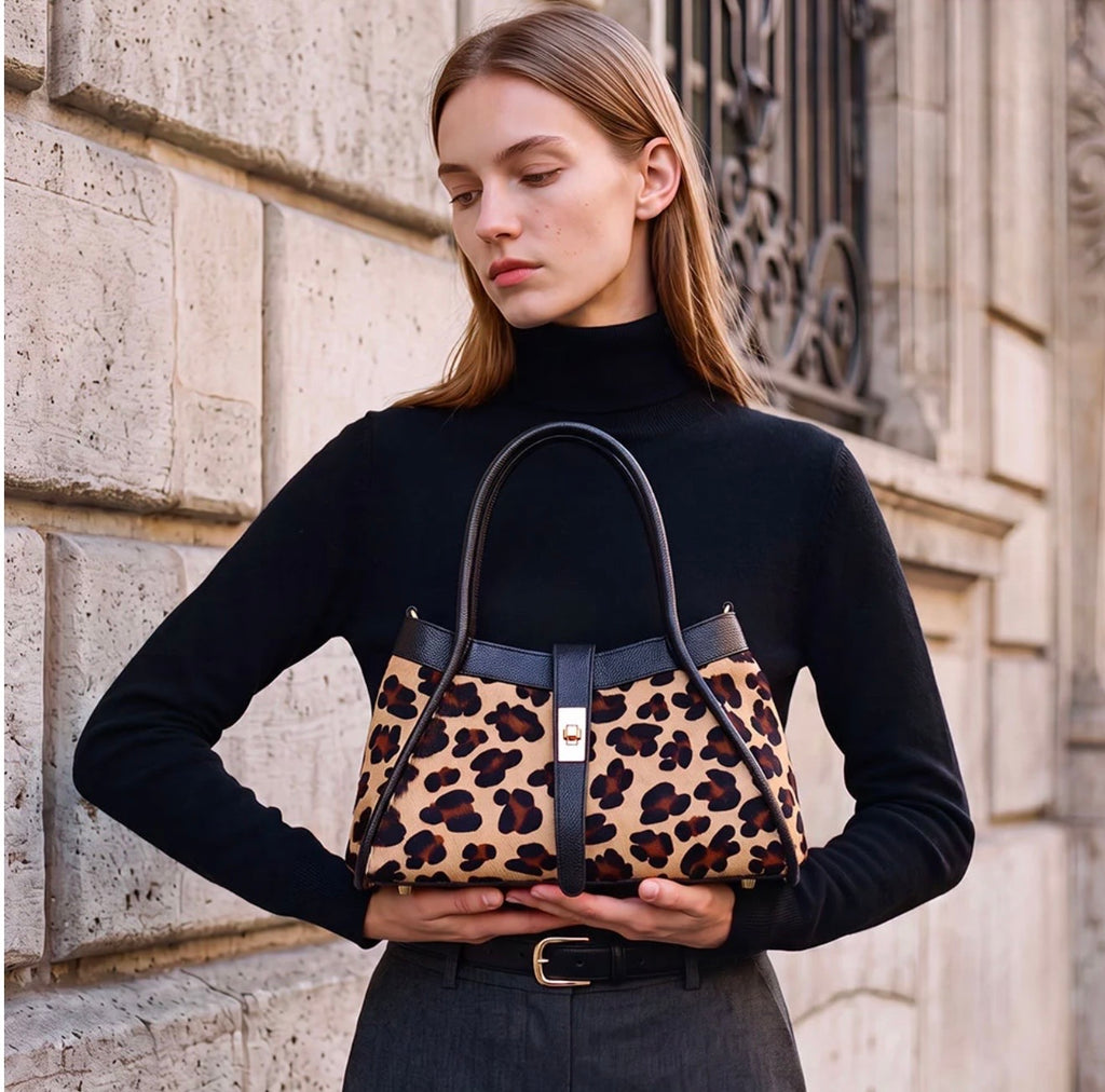 The Cortona Cavallino Tote | Limited Edition Handcrafted Italian Hair-on-Hide